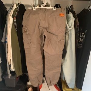 VOLCOM WORKWEAR CALIPER CUFFED PANTS - BRINDLE